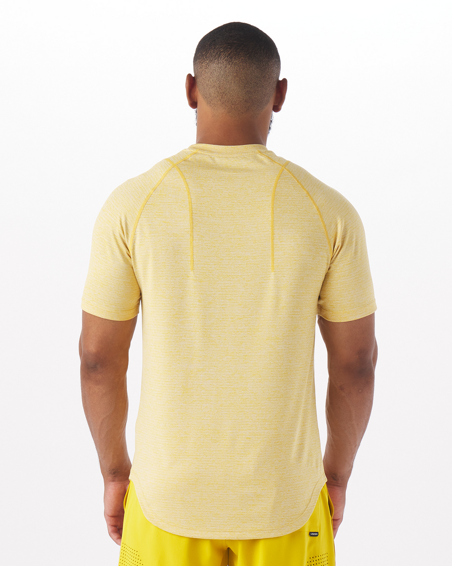 Enzo Tee Lemon Curry Heather