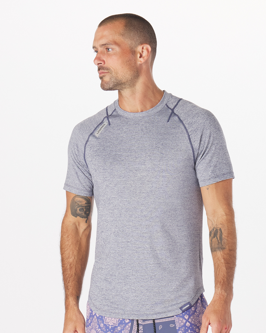 Enzo Tee Nightshadow Heather