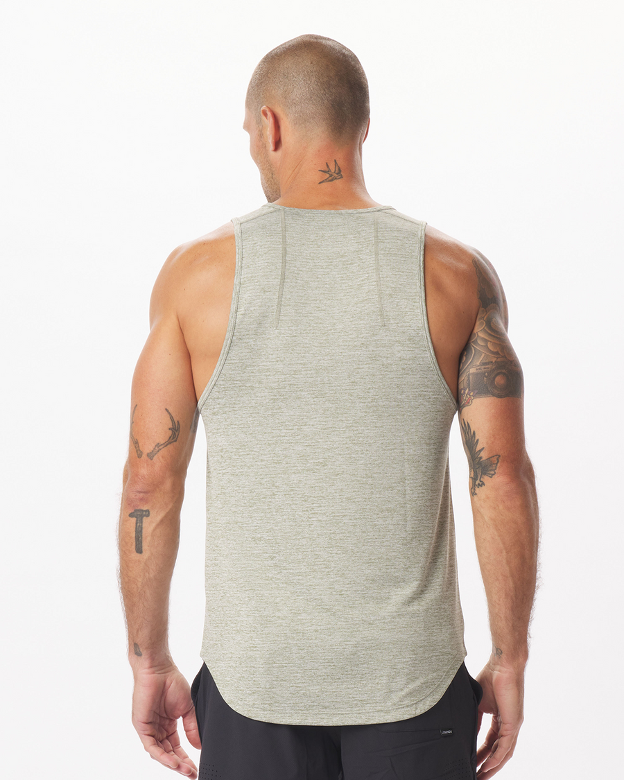 Enzo Tank Olive Heather