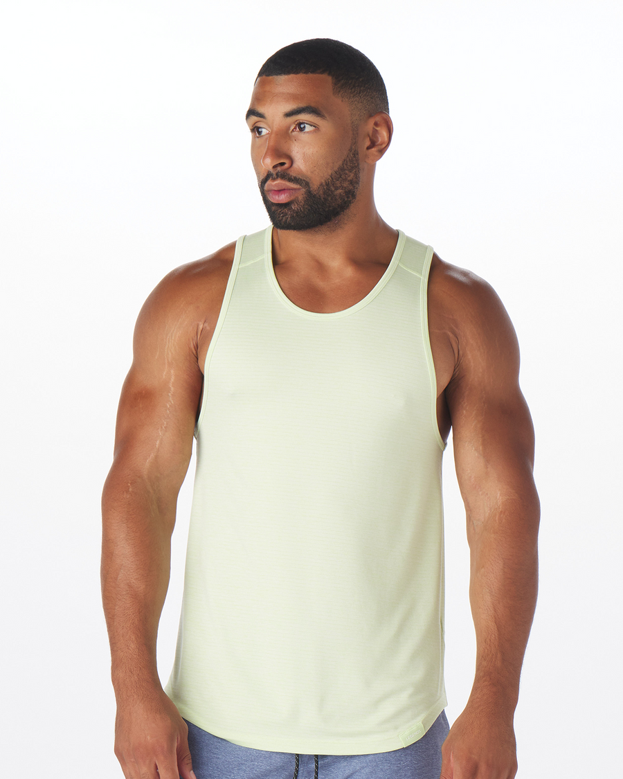 Enzo Tank Key Lime Heather