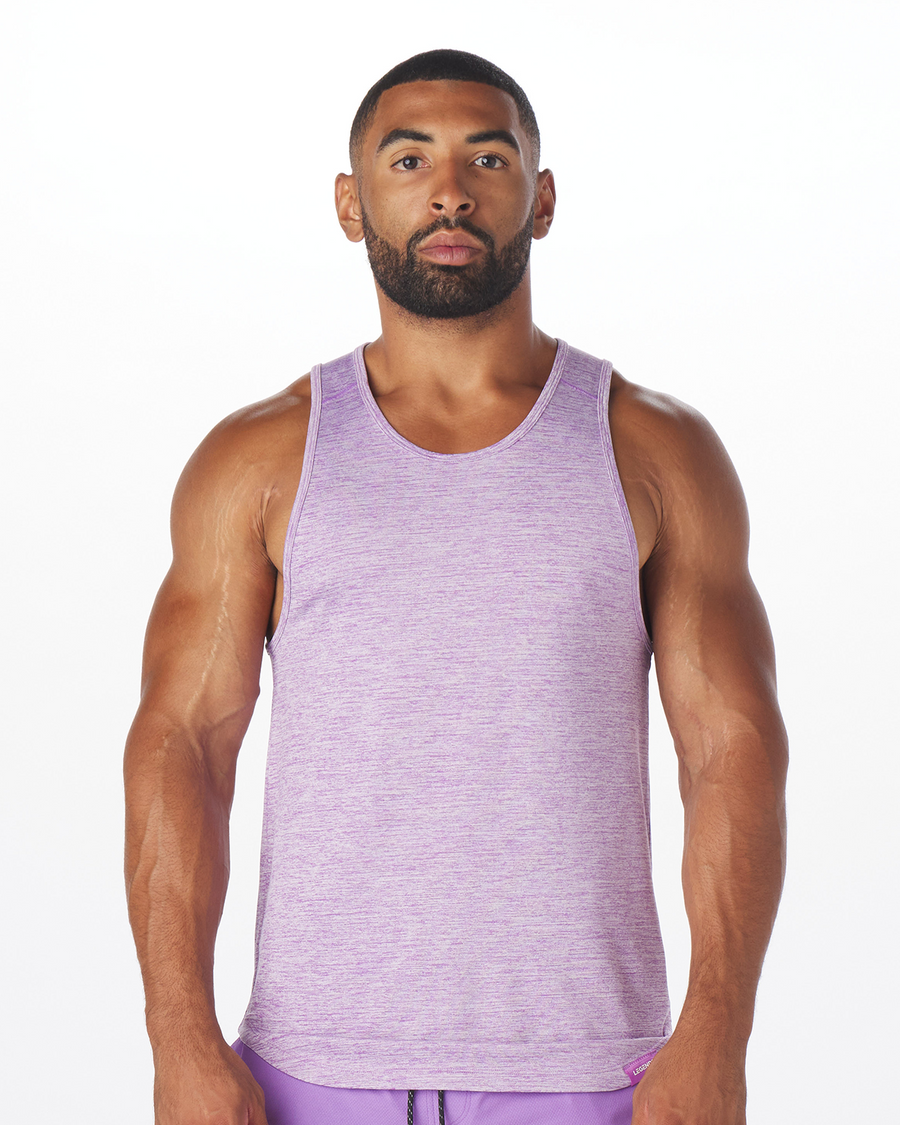 Enzo Tank Hyper Purple Heather