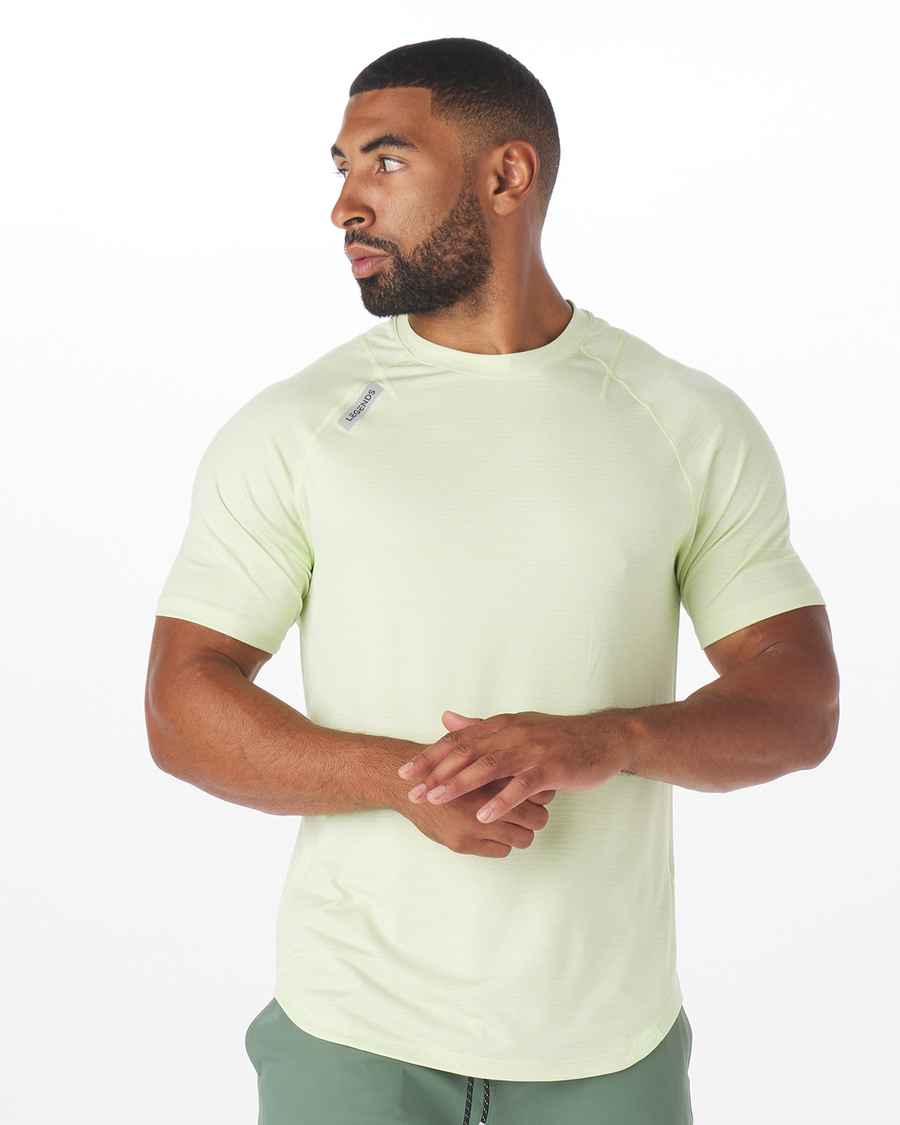 Enzo Tee Key Lime Heather