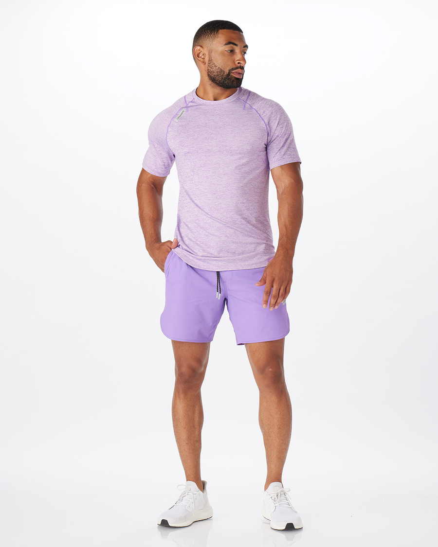 Enzo Tee Hyper Purple Heather