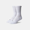 Micro Spotlight Athletic Sock White